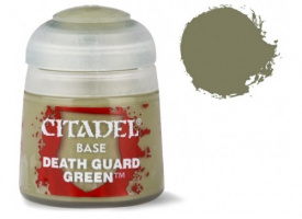Краска для миниатюр Citadel Base: Death Guard Green (21-37)
