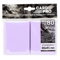 Протекторы Card-Pro для ККИ - Розовые (80 шт.) 66x91 мм (CP-006)