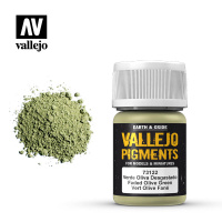 Пигмент (цветной порошок) Vallejo Pigments - Faded Olive Green (73122) 35 мл