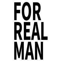 Пакет бумажный "FOR REAL MAN" 26x12x32 см.