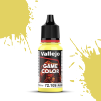 Краска для миниатюр Vallejo Game Color - Toxic Yellow (72109) 18 мл