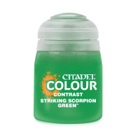 Краска для миниатюр Citadel Contrast: Striking Scorpion Green (29-51) 18 мл