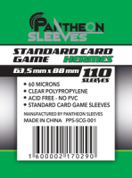 Протекторы Стандарт Pantheon Sleeves Standart Card Game Гермес 63.5x88 mm 110 шт. (SCG-001)