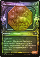 Harnessed Snubhorn (Showcase) (Foil) #0053
