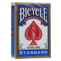 Карты для покера Bicycle Standard (синяя рубашка)