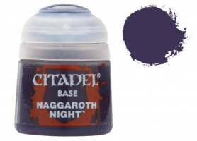 Краска для миниатюр Citadel Base: Naggaroth Night (21-05)