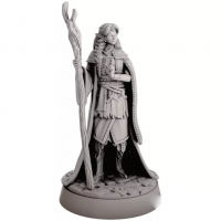 Миниатюра "Эльф-друид с посохом" (80138)