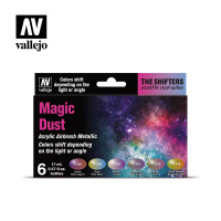 Набор красок Vallejo - Magic Dust (77090) (6 красок по 17 мл)