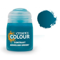 Краска для миниатюр Citadel Contrast Akhelian Green (29-19)
