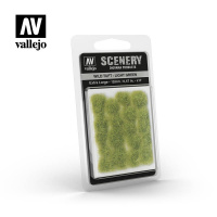 Модельная трава Vallejo Scenery: Wild Tuft - Light Green (SC426) 12 мм