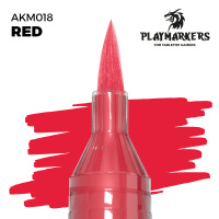 Акриловый маркер AK Playmarker — Red (AKM018)