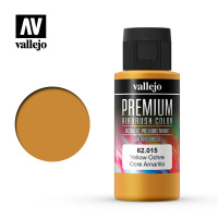 Краска Vallejo Premium Color - Yellow Ochre (62015) 60 мл