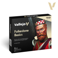 Набор красок Vallejo – Folkstone Basics (70101) 16 красок по 18 мл
