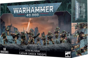 Warhammer 40,000: Astra Militarum - Cadian Shock Troops (47-33)