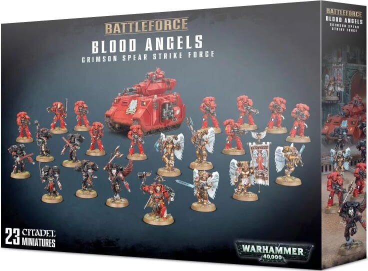 Warhammer 40000 Blood Angels Crimson Spear Strike Force (71-53)