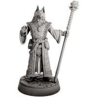 Миниатюра "Кицуне-колдун Катомо" (80158) 38 мм