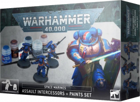 Warhammer 40,000: Space Marine - Assault Intercessors + Paint Set (60-11)