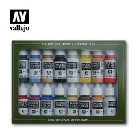 Набор красок Vallejo - Basic Colors USA (70140) 16 красок по 17 мл