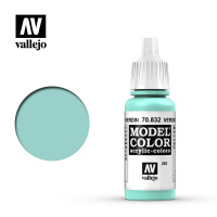 Краска глазурная для миниатюр Vallejo Model Color - Verdigris Glaze (70832) 17мл