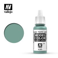 Краска матовая для миниатюр Vallejo Model Color - Light Green Blue (70972) 17мл