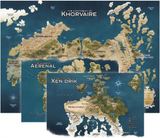 Набор карт Dungeons and Dragons: Eberron Map Set 