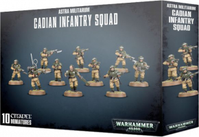Warhammer 40,000: Astra Militarum - Cadian Infantry Squad (47-17)
