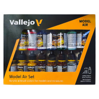 Набор красок Vallejo Air - Basic Colors (71178) 16 красок по 18 мл