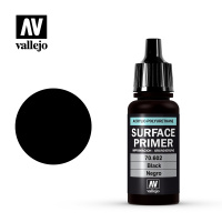 Грунтовка Vallejo Surface Primer - Black (70602) 17 мл