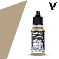 Краска для миниатюр Vallejo Model Color – Desert Tan (70765) 18 мл