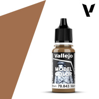 Краска для миниатюр Vallejo Model Color - Cork Brown (70843) 18 мл