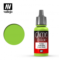 Краска для миниатюр Vallejo Game Color -  Livery Green (72033) 17 мл 