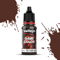 Краска для миниатюр Vallejo Game Color - Gorgon Brown (72124) 18 мл