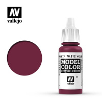 Краска матовая для миниатюр Vallejo Model Color - Violet Red (70812) 17мл