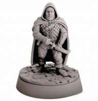 Миниатюра "Полурослик (с кинжалом)" (80132) 26 мм