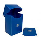 Пластиковая коробочка Blackfire вертикальная - Синяя (80+ карт) (V8004)