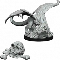 D&D Nolzur's Marvelous Miniatures - Black Dragon Wyrmling (WZK73850)