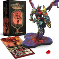 Миниатюра Tornscape - Инкуб-налетчик с мечом и щитом (Бездна) (TS22-110)