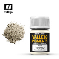 Пигмент (цветной порошок) Vallejo Pigments - Desert Dust (73121) 35 мл