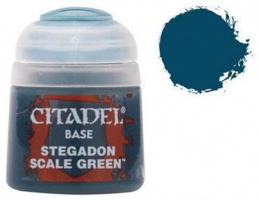 Краска для миниатюр Citadel Base: Stegadon Scale Green (21-10)