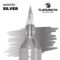 Акриловый маркер AK Playmarker — Silver (AKM030)