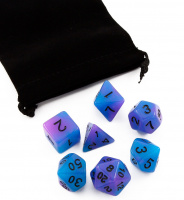 Набор кубиков Stuff-Pro. Cветящийся фиолетовый синий (DA0146)