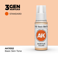 Краска для миниатюр AK Standard — Basic Skin Tone (AK11052) 17 мл