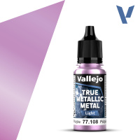 Краска для миниатюр Vallejo True Metallic Light – Amethyst Purple (77108) 18 мл 