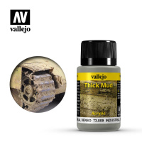 Краска-эффект Vallejo Weathering Effects - Industrial Mud (73809) 40 мл