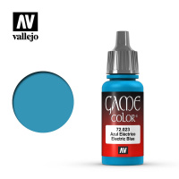 Краска для миниатюр Vallejo Game Color - Electric Blue (72023) 17 мл
