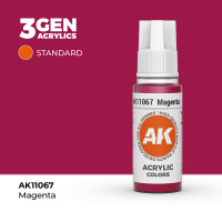 Краска для миниатюр AK Standard — Magenta (AK11067) 17 мл