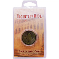 Билет на Поезд. Лимитированное Издание. Коллекционная Монета (Арт. SE-TTR04)
