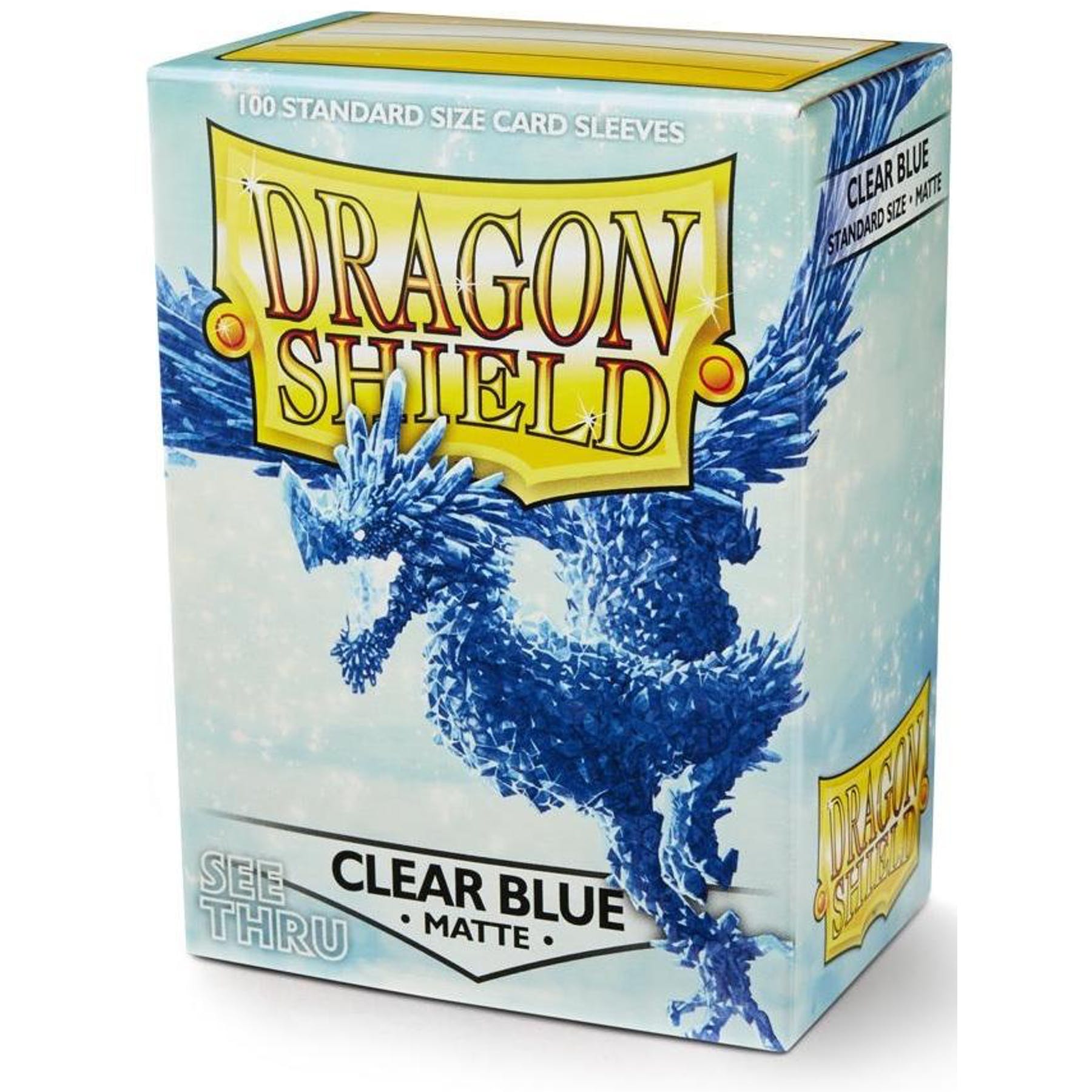 Протекторы Матовые Dragon Shield Clear Blue Matte (AT-11033)