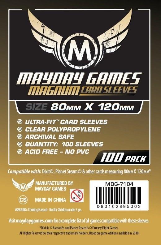 Протекторы MayDay Sleeves 100 шт. (80x120мм) (MDG-7104)
