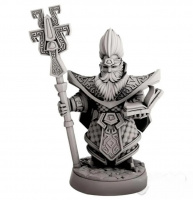 Миниатюра "Дварф-волшебник" (80123) 48 мм